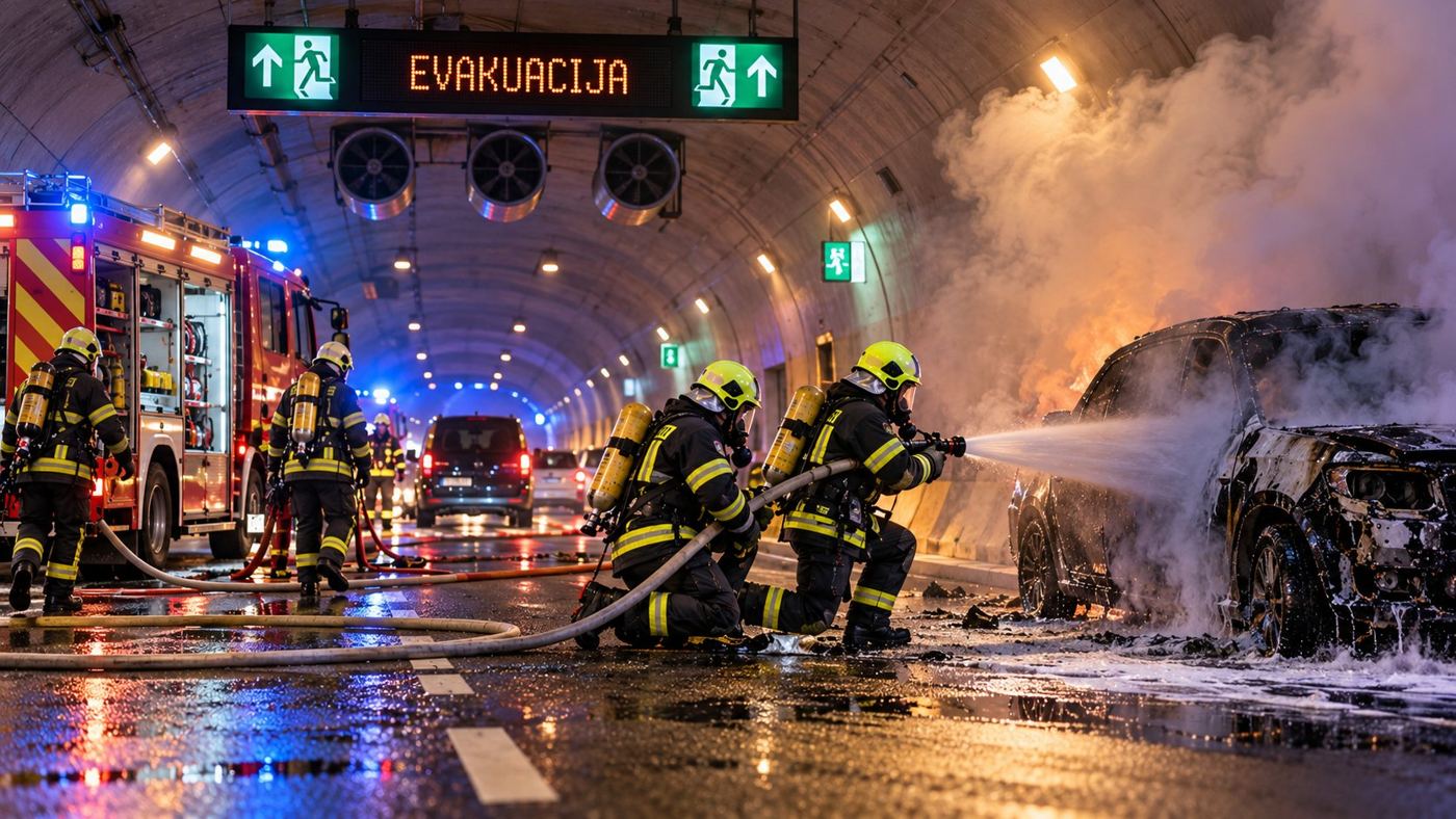 Intervencija u tunelu